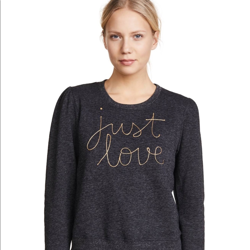 SUNDRY JUST LOVE sweatshirt   SIZE 0
